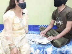 Pakistani teen student fucked hard by tuition teacher - desi homemade sex with clear audio